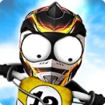 Взломанный Stickman Downhill Motocross Мод (Всё открыто) на Андроид