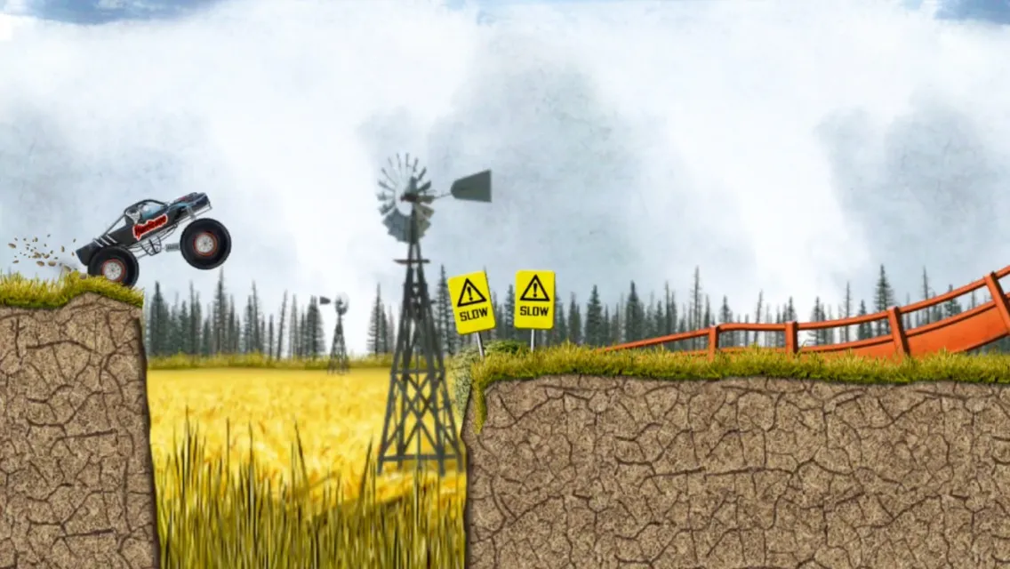 Stickman Downhill Monstertruck v2.14 APK Мод (Всё открыто) Screenshot 4