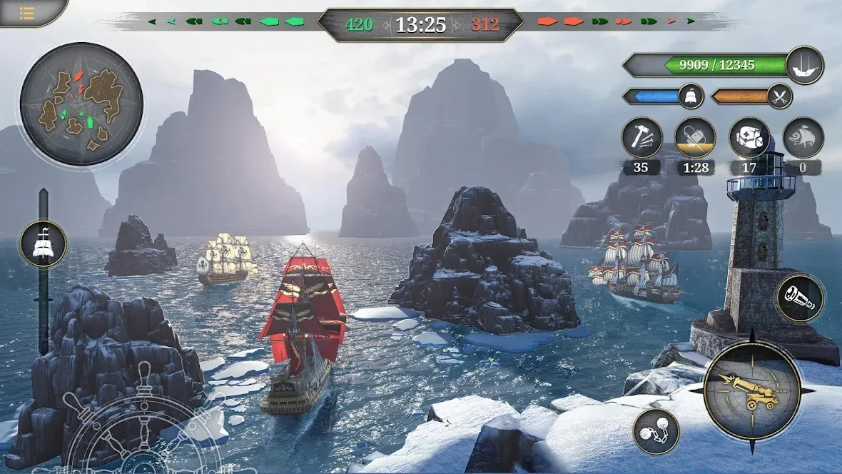 King of Sails: Морской бой Screenshot 2