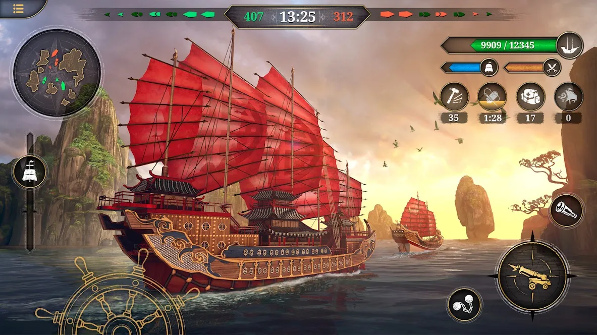 King of Sails: Морской бой Screenshot 4
