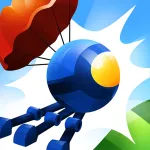 Мод на Андроид: Rolly Legs Мод (Без рекламы, Высокий уровень, Без рекламы) на Андроид