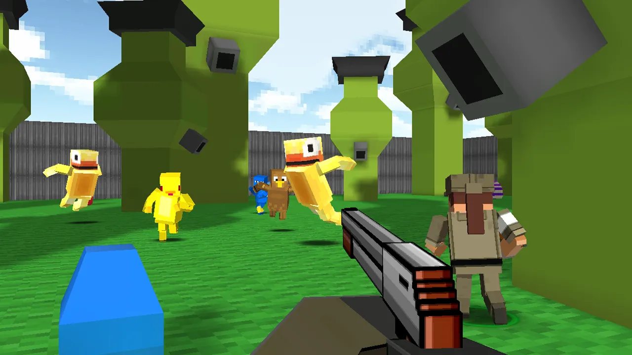 Pixel Z Gunner v5.7.3 APK Мод (Режим бога) Screenshot 5 Pixel Z Gunner v5.7.3 APK Мод (Режим бога) Screenshot 5