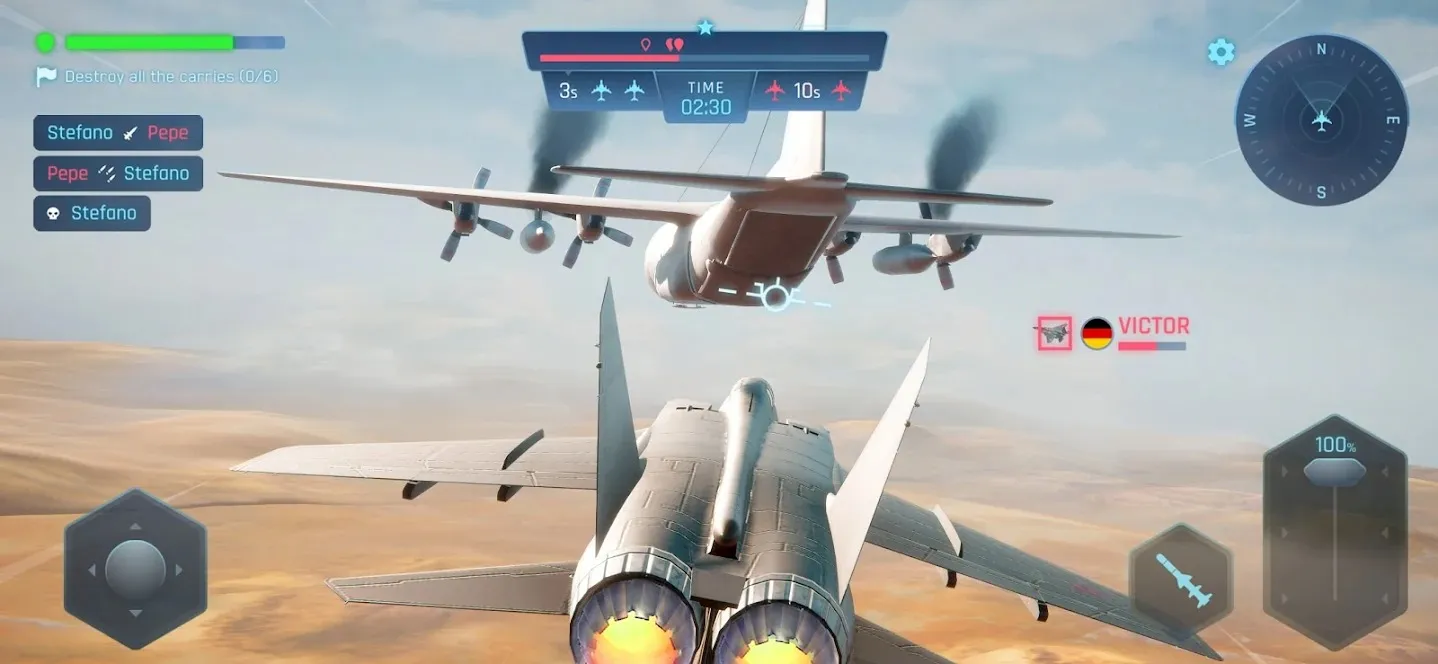 Maximum Air Clash [мод: много денег] Screenshot 1
