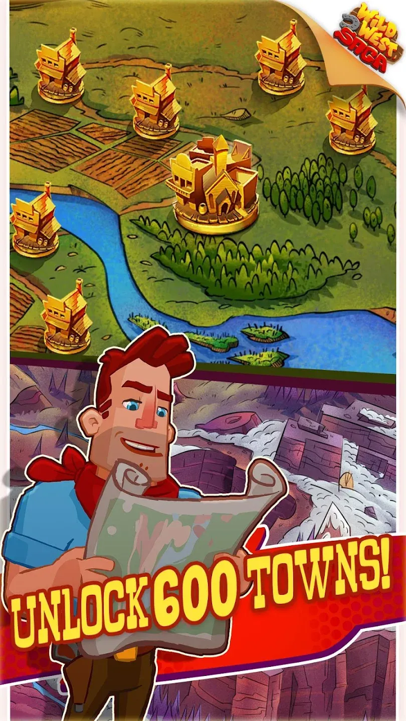 Idle Tycoon: Wild West Clicker v1.20.45 APK Мод (Меню, Много денег) Screenshot 1