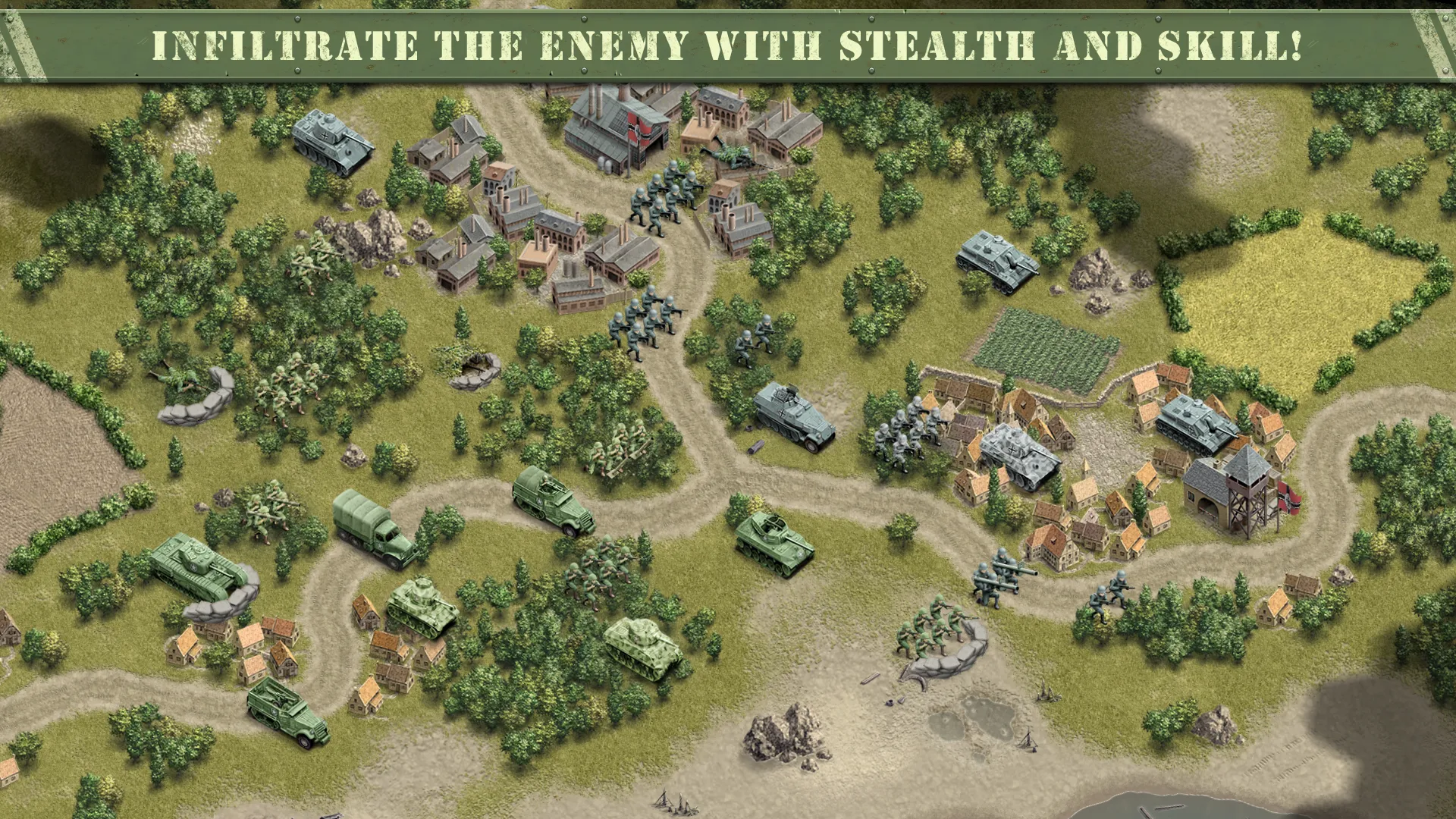 1944 Burning Bridges Premium v1.5.7 APK Мод (Много денег) Screenshot 1