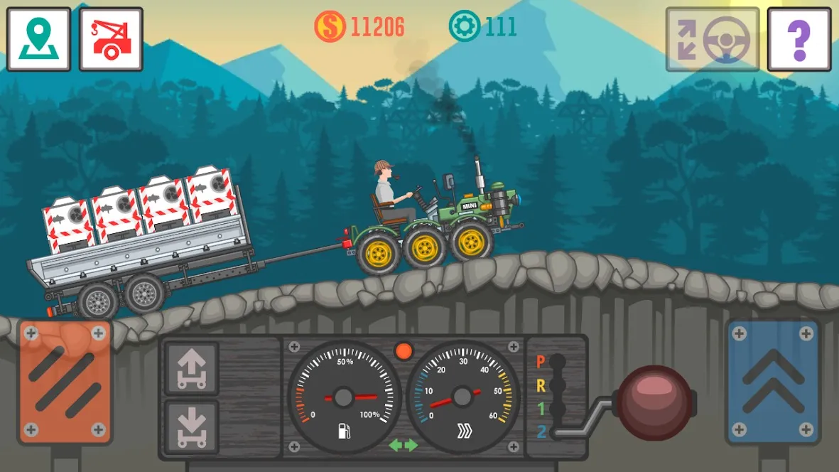 Плохой Дальнобойщик [Lite] v3.52 APK Мод (Много денег) Screenshot 3
