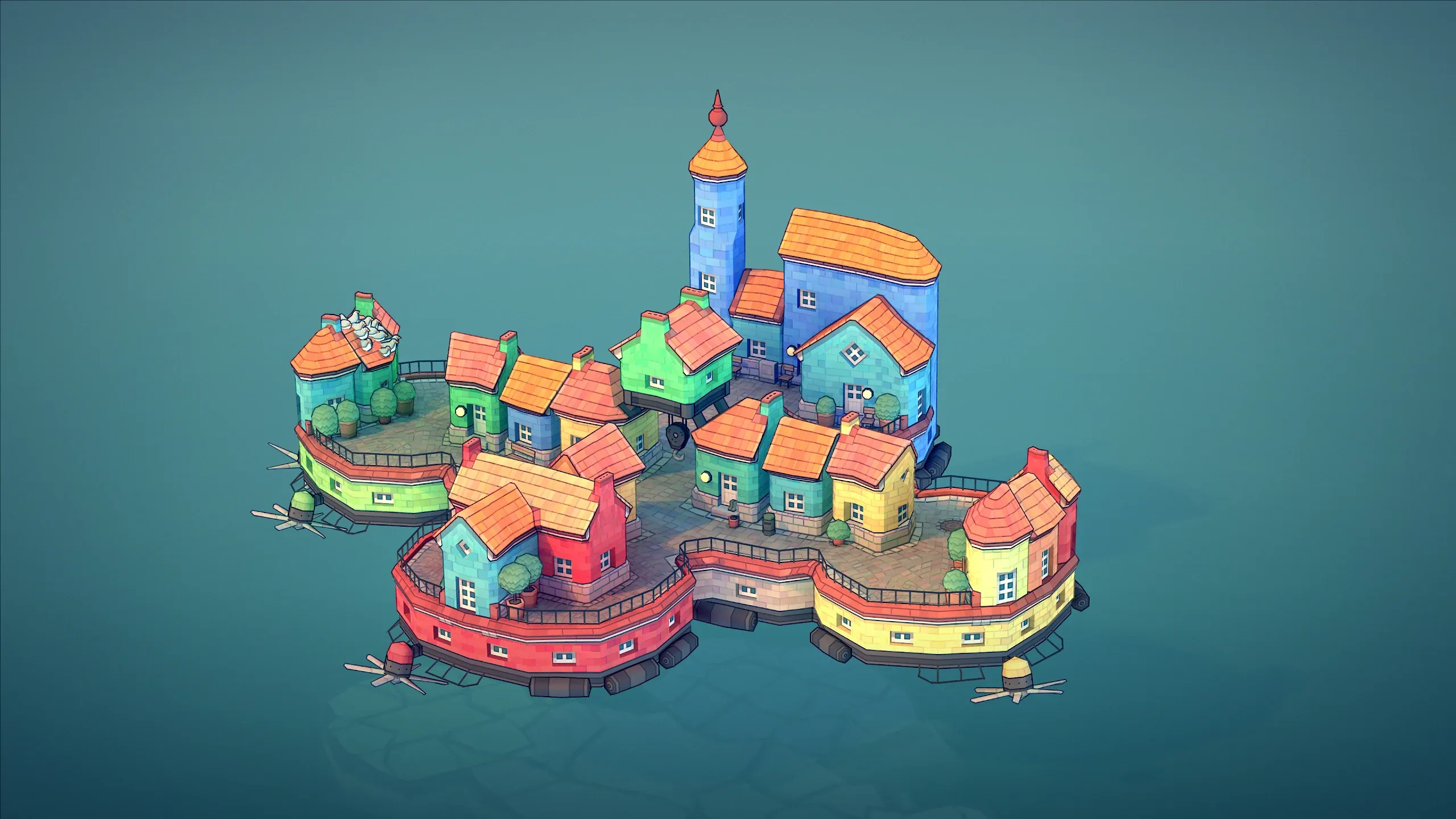 Townscaper v1.20 b70 APK Мод (Полная версия) Screenshot 2
