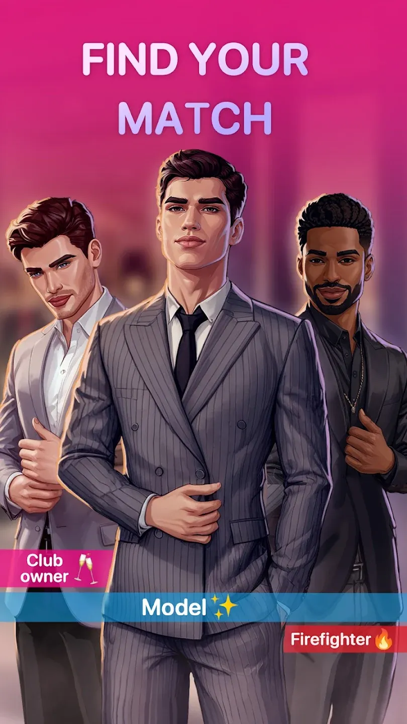 Winked: Episodes of Romance v3.12.2 APK Мод (Бесплатные премиум варианты) Screenshot 1