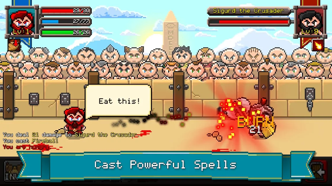 Gladiator Rising: Рог-лайкРПГ [мод: меню] Screenshot 5