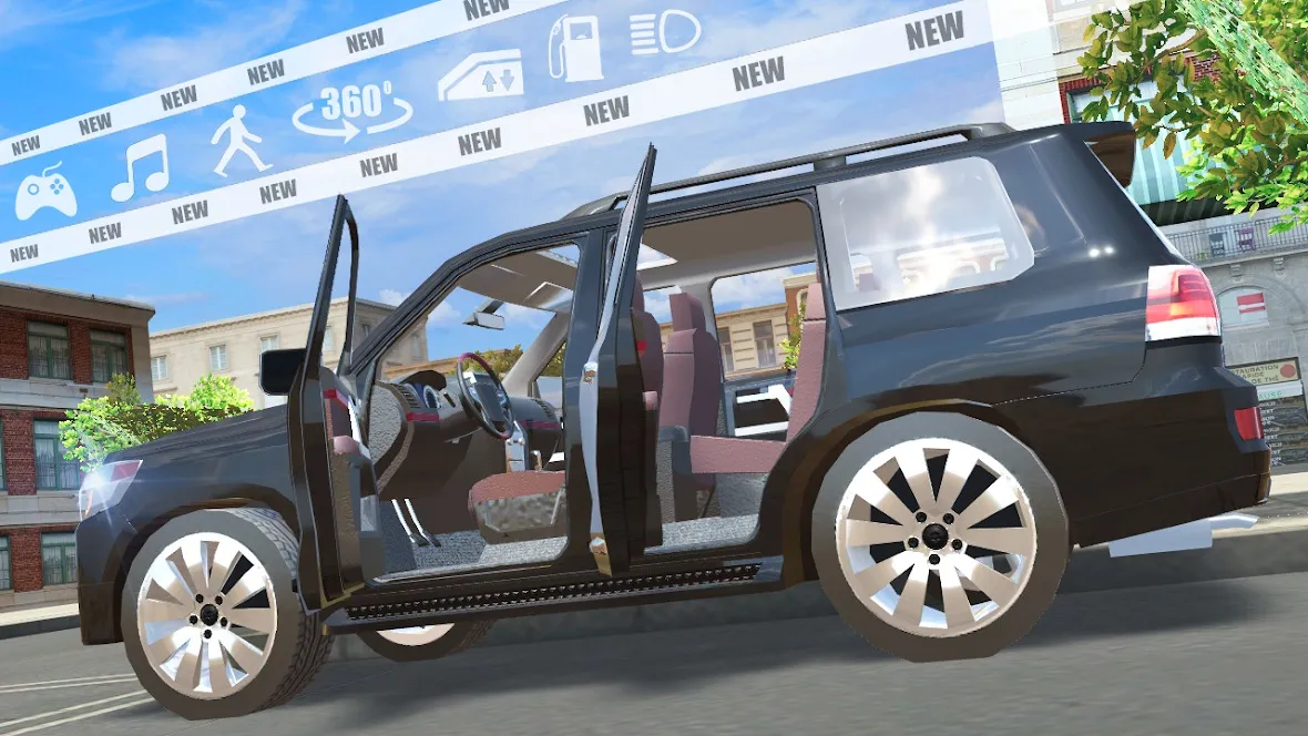 Offroad Cruiser Simulator [мод: бесплатные покупки] Screenshot 1