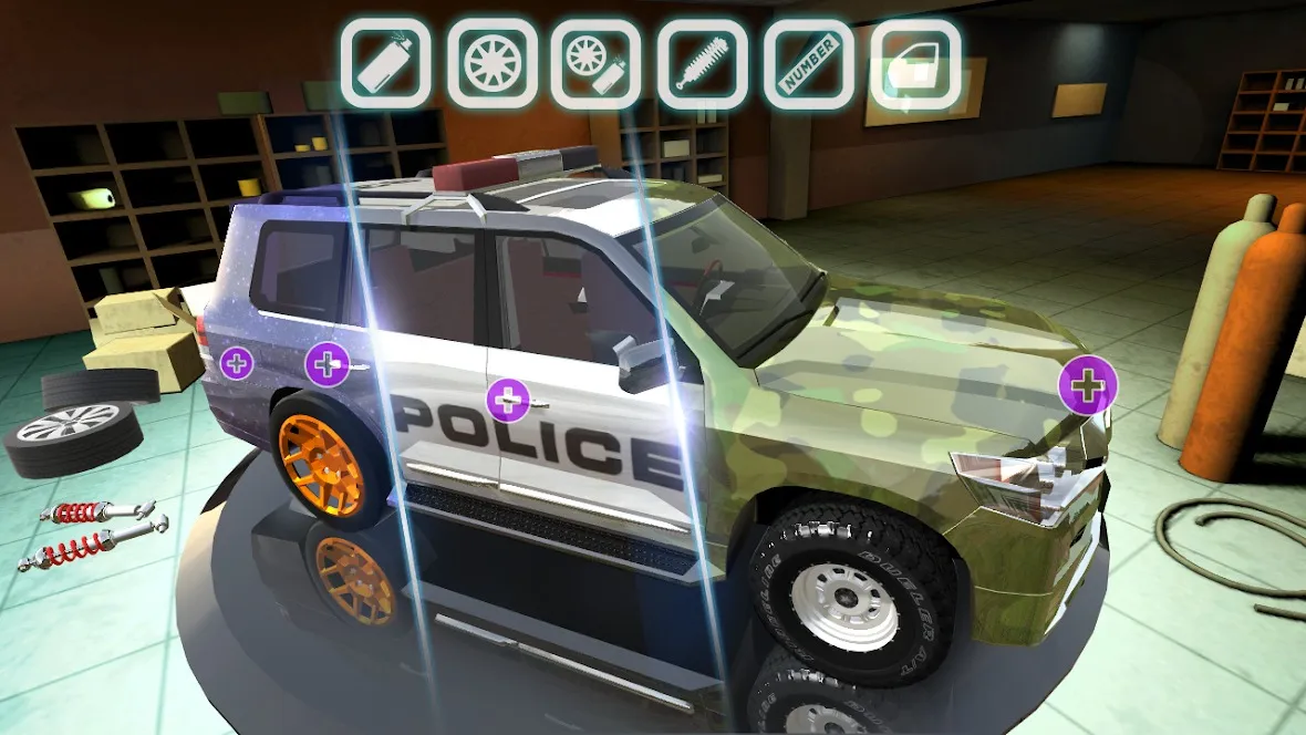 Offroad Cruiser Simulator [мод: бесплатные покупки] Screenshot 2