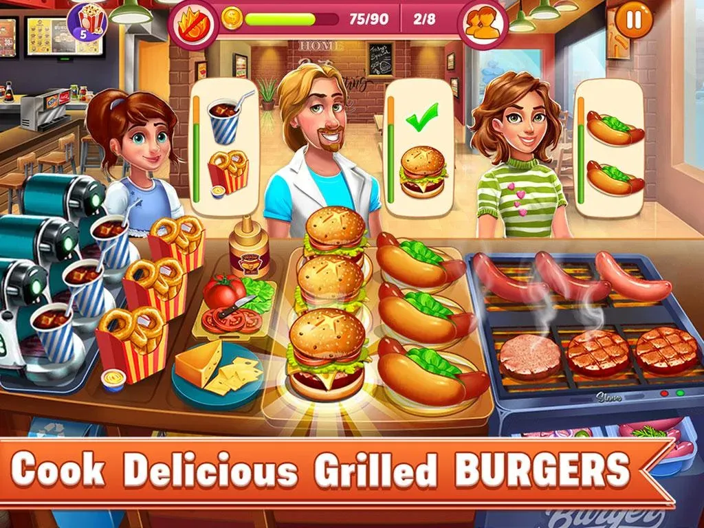 Cooking Chef Restaurant v3.8 APK Мод (Много денег) Screenshot 5