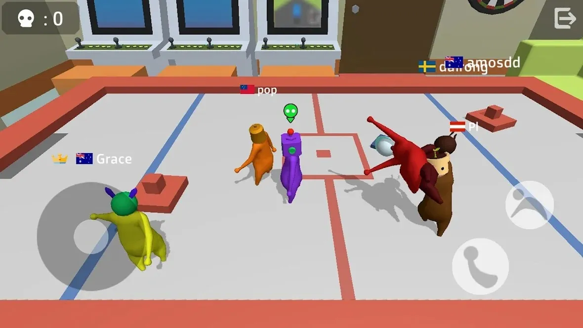 Noodleman.io:Fight Party Games [мод: много денег] Screenshot 4