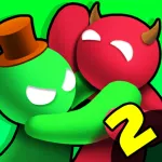 Мод на Андроид: Noodleman.io 2 - Fight Party [мод: много денег] на Андроид