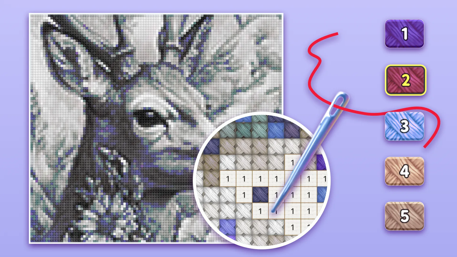 Вышивка крестом: Cross Stitch v2.11.9 APK Мод (Много денег) Screenshot 2