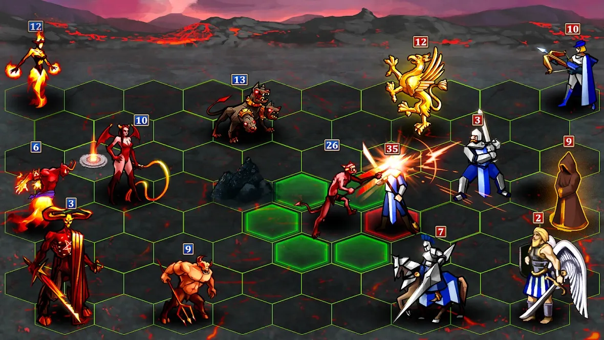 Heroes Magic World: Inferno [мод: много денег] Screenshot 1