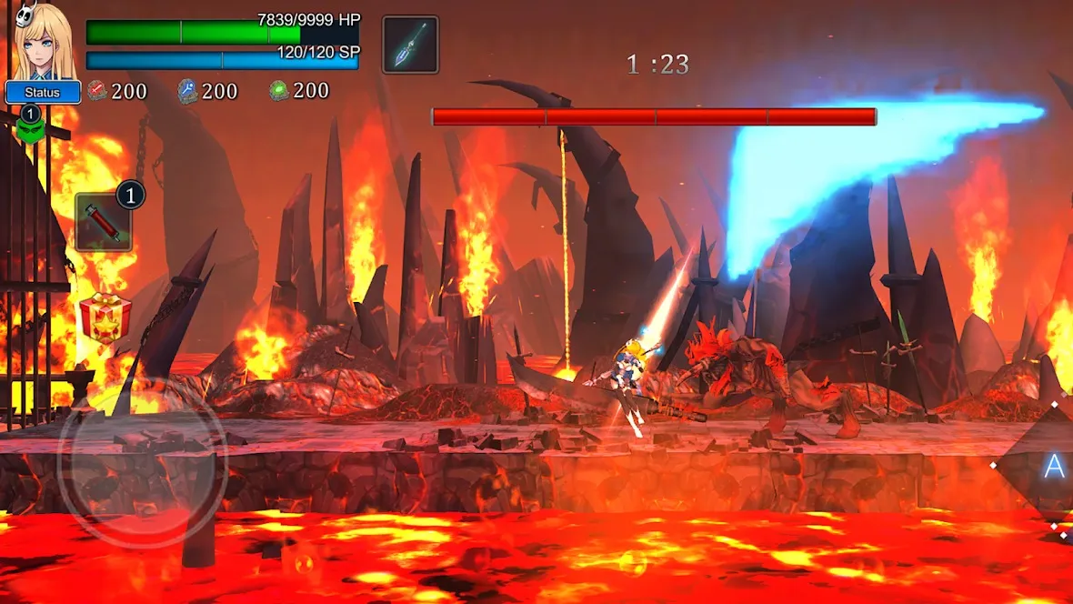 Tower Hunter: Erza's Trial [мод: меню] Screenshot 2
