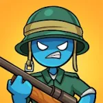Скачать взлом Stick Army: World War Strategy [мод: режим бога] на Андроид