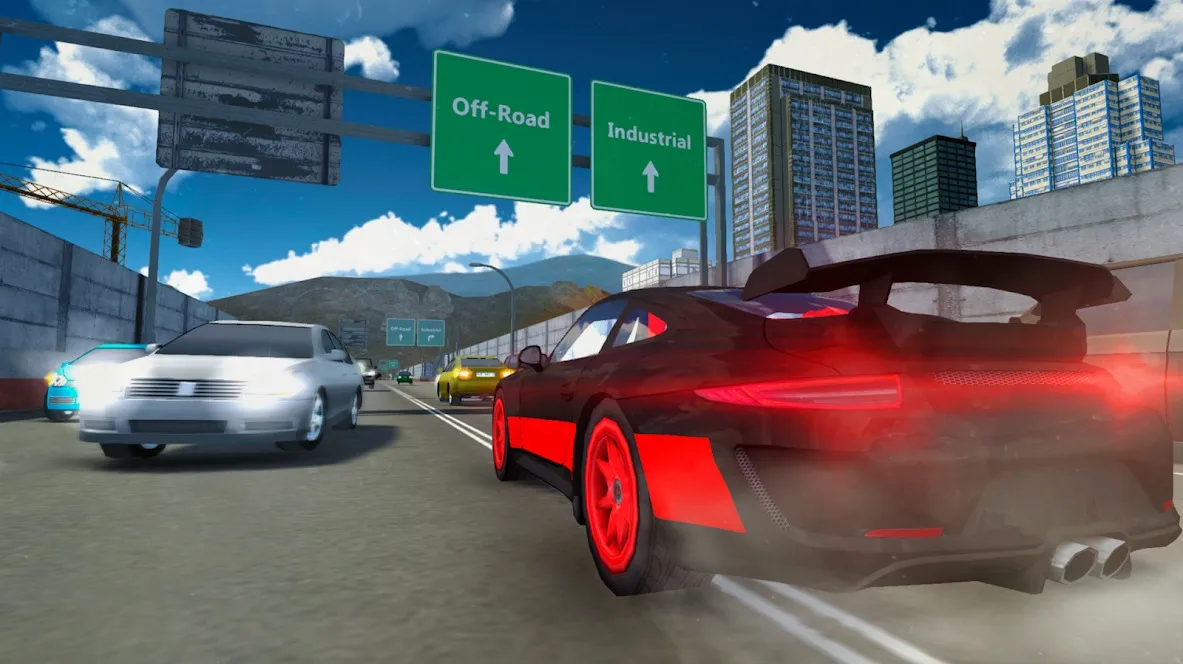 Racing Car Driving Simulator Screenshot 1