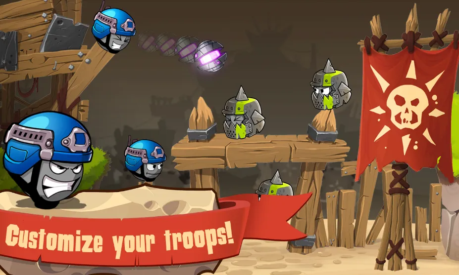 Warlings: Армагеддон v3.9.2 APK Мод (Много денег) Screenshot 3