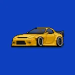 Взломанный Pixel Car Racer [мод: много денег] на Андроид