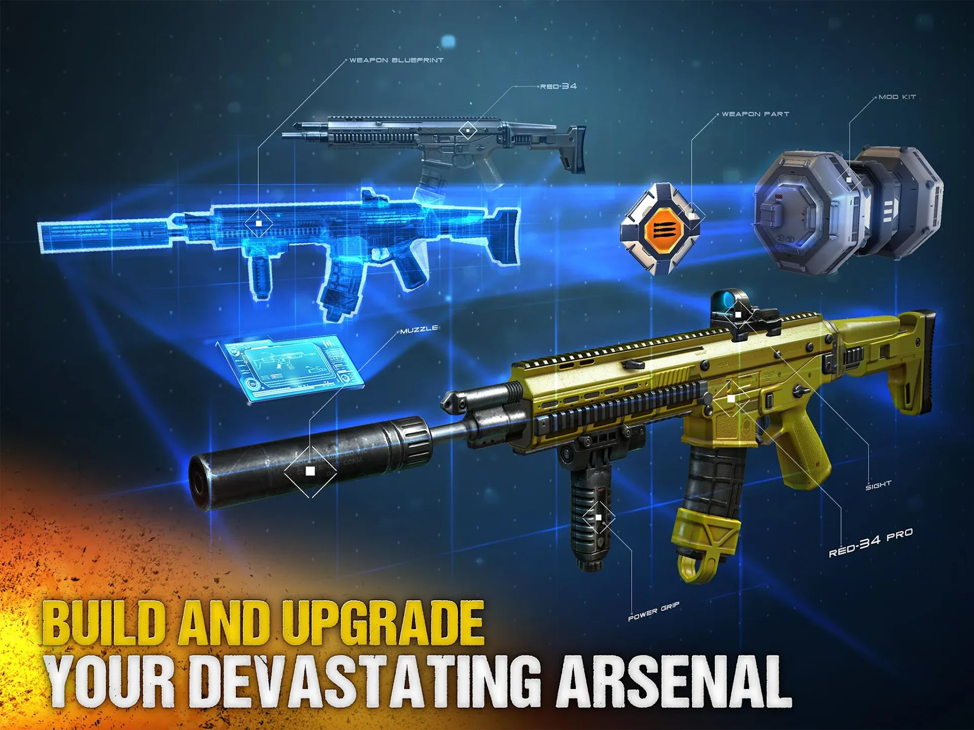 Modern Combat 5 v6.0.1a APK Мод (Меню, Режим бога, Антибан) Screenshot 4