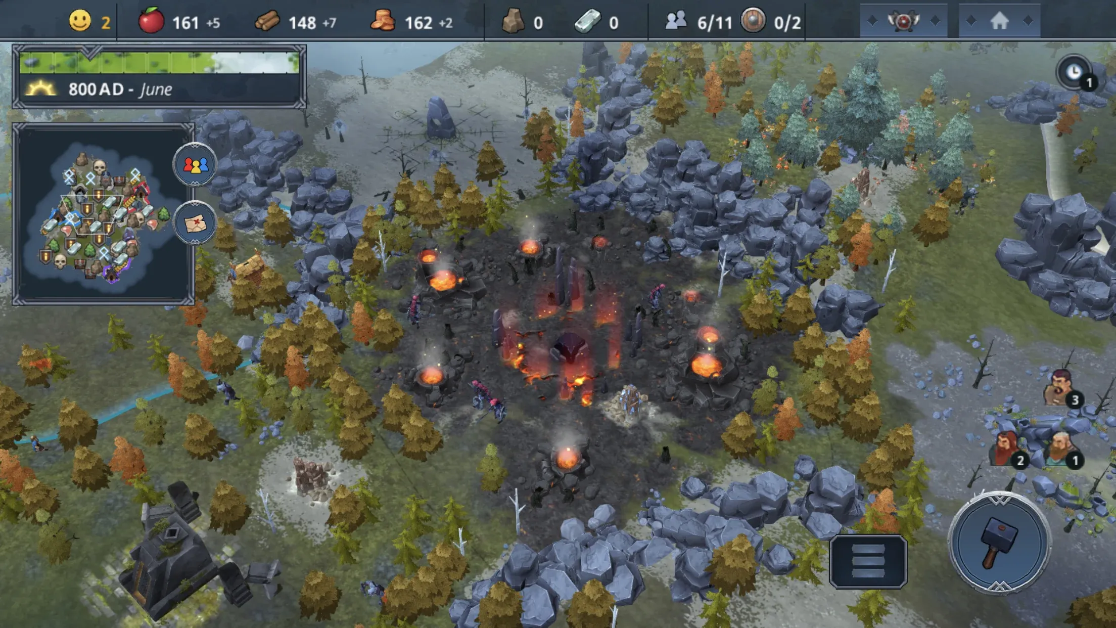 Northgard v2.2.3 APK Мод (Полная версия) Screenshot 4