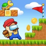 Взломанный Super Bobby's World Run Game [мод: всё открыто] на Андроид