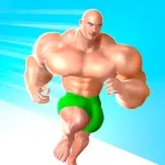 Скачать взлом Muscle Rush Мод (Бесплатные улучшения) на Андроид