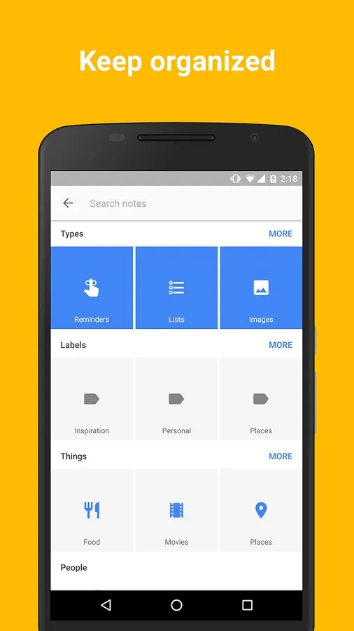 Google Keep – заметки и списки Screenshot 4