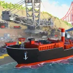 Взломанный Port City: Ship Tycoon 2023 [мод: бесплатные награды] на Андроид