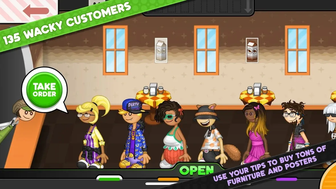 Papa's Mocharia To Go! [мод: много денег] Screenshot 2