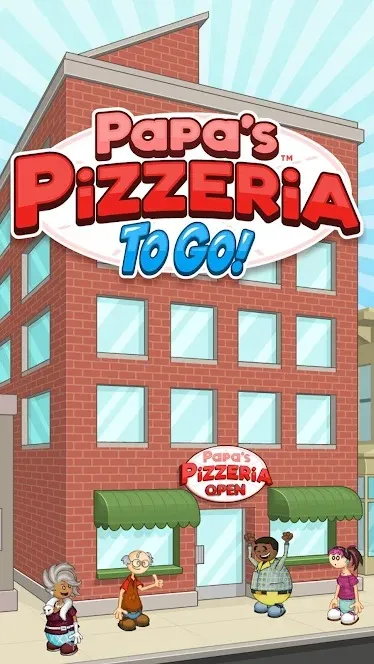Papa's Pizzeria To Go! [мод: полная версия] Screenshot 1