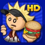 Взломанный Papa's Burgeria HD [мод: полная версия] на Андроид