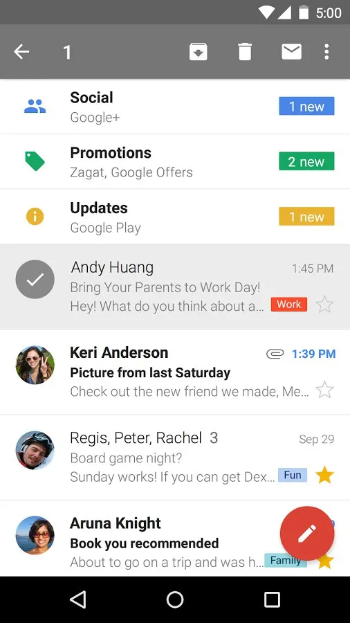 Gmail Screenshot 4