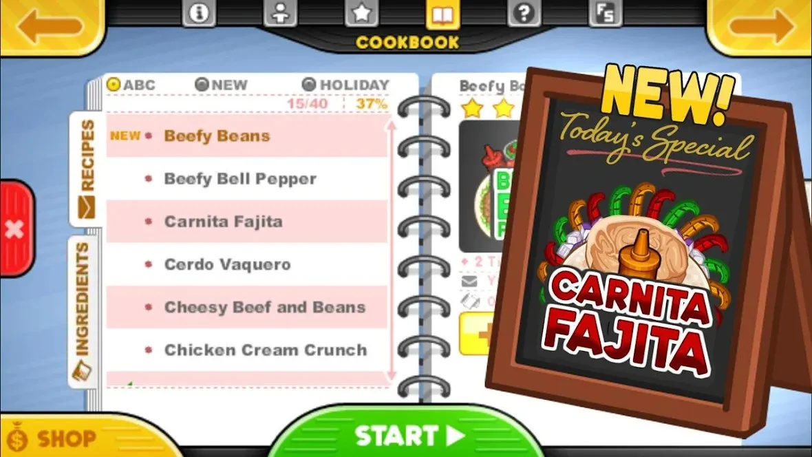 Papa's Taco Mia To Go! [мод: много денег] Screenshot 5