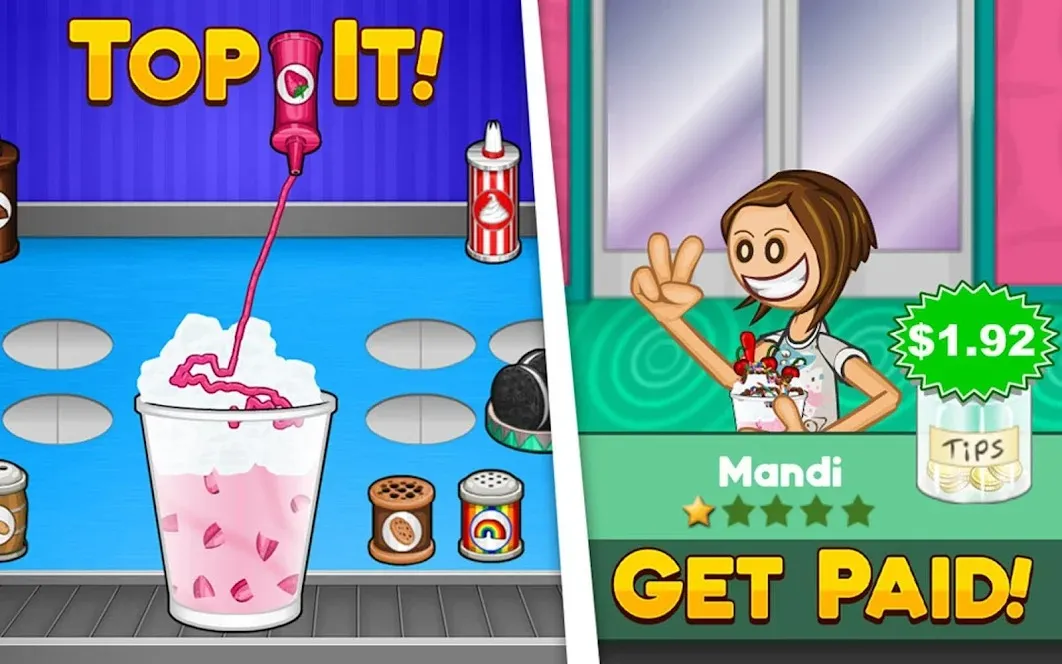 Papa's Freezeria HD [мод: полная версия] Screenshot 3