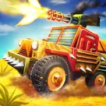 Взломанный Zombie Offroad Safari [мод: много денег] на Андроид