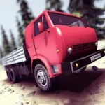 Взломанный Truck Driver crazy road [мод: много денег] на Андроид