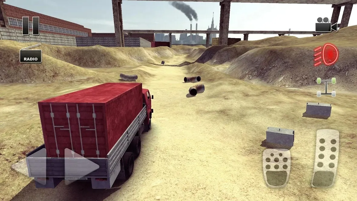 Truck Driver crazy road [мод: много денег] Screenshot 5