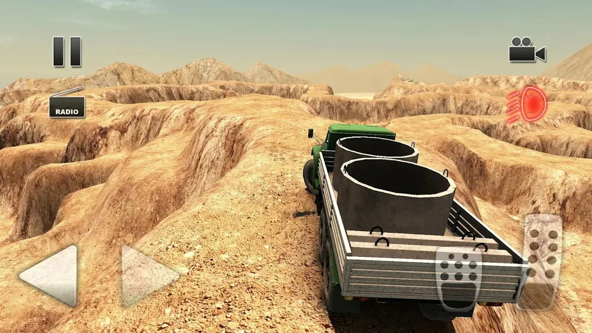Truck Driver Crazy Road 2 [мод: много денег] Screenshot 4