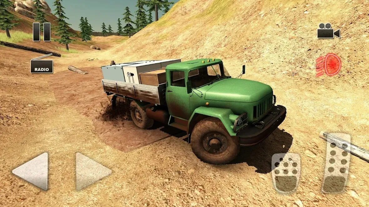 Truck Driver Crazy Road 2 [мод: много денег] Screenshot 5