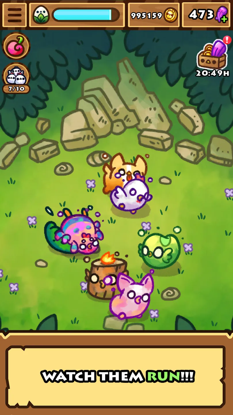 Chichens v2.1 APK Мод (Бесплатные покупки) Screenshot 3