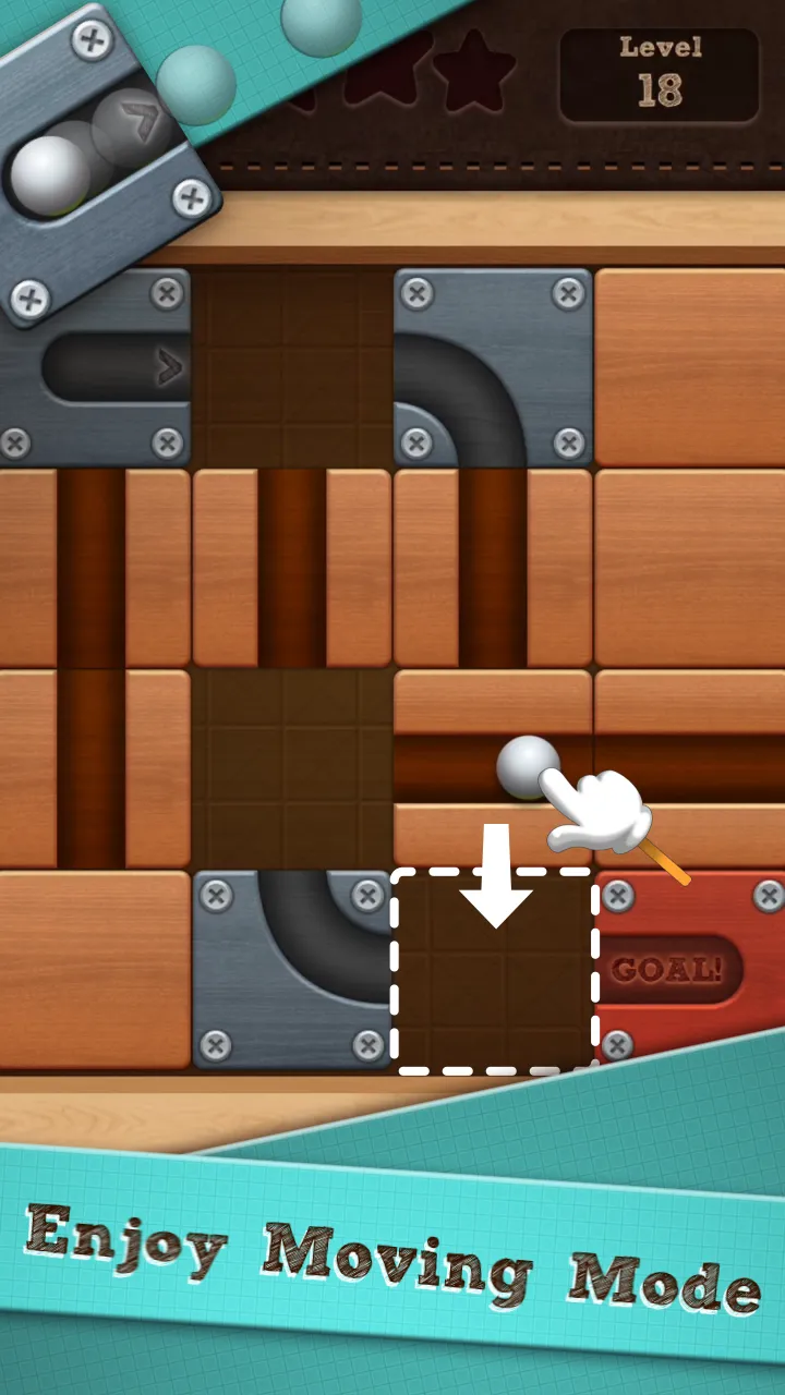 Roll the Ball: Slide Puzzle [мод: много подсказок] Screenshot 2