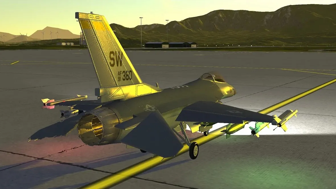Armed Air Forces - Flight Sim [мод: всё открыто] Screenshot 1