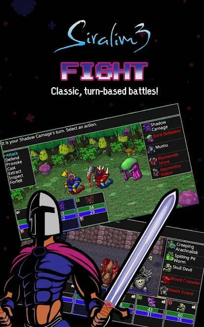 Siralim 3 (RPG с укрощением монстров) [мод: полная версия] Screenshot 3