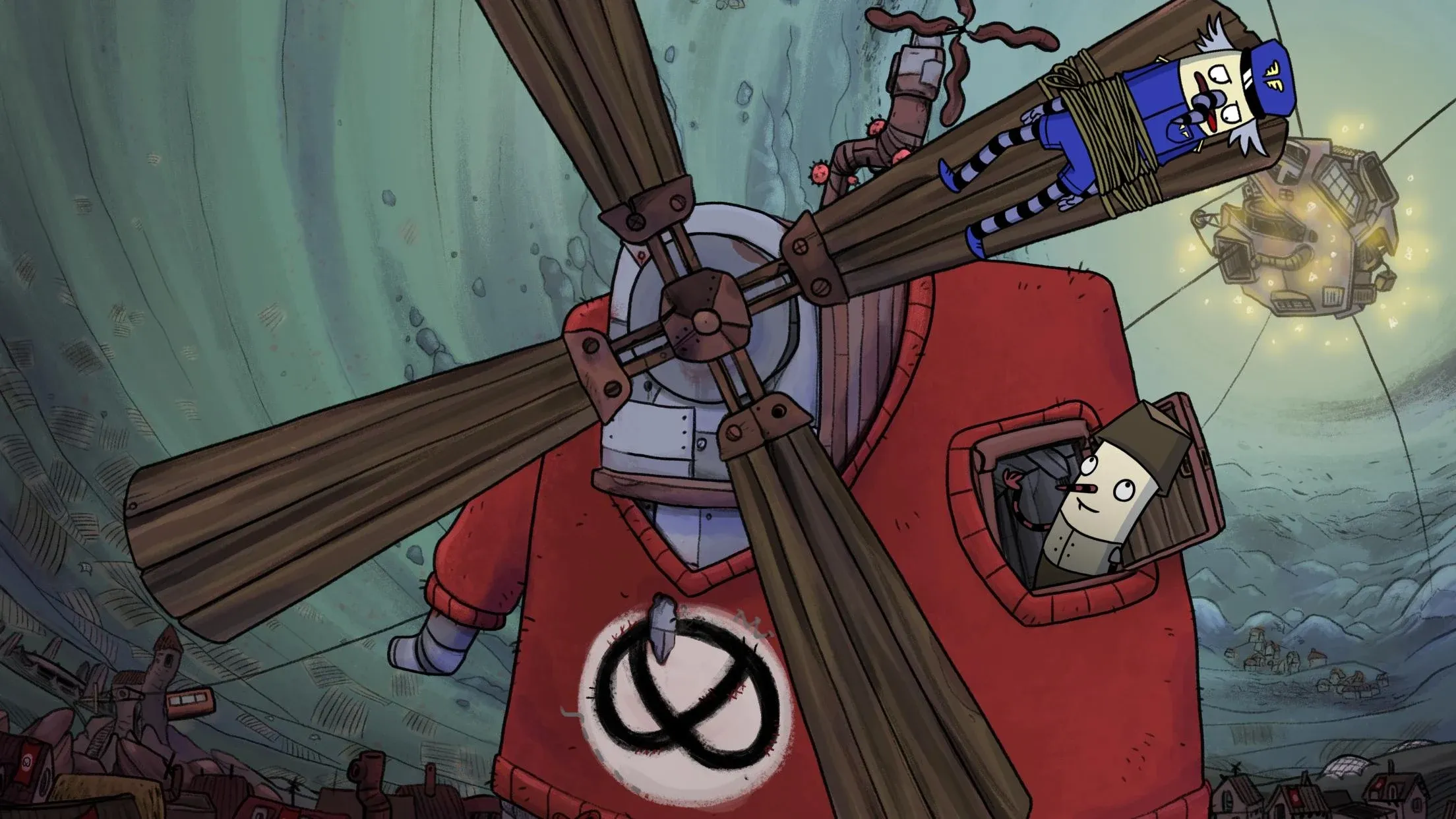 The Inner World - The Last Wind Monk v1.1.3 APK Мод (Полная версия) Screenshot 1
