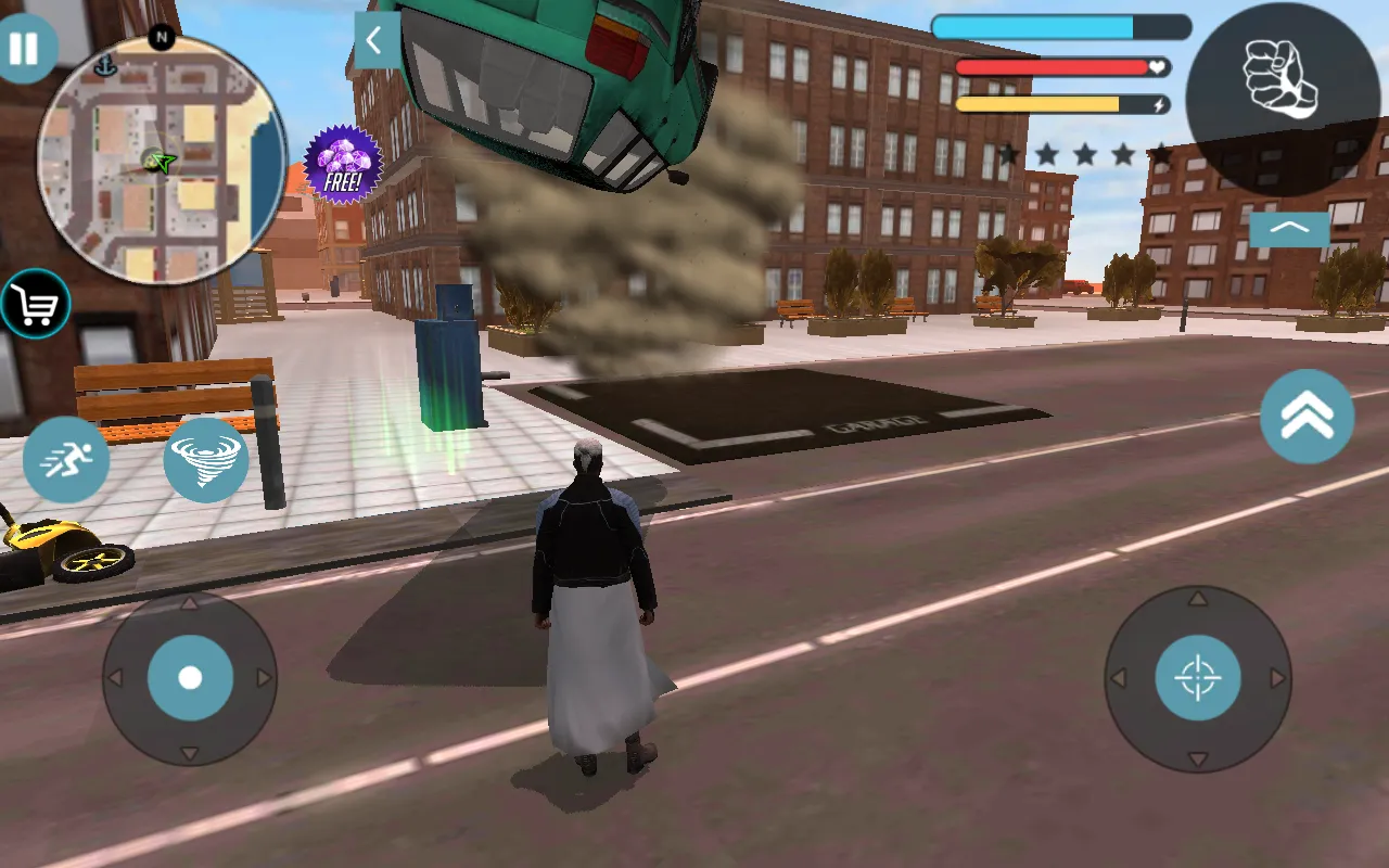 Wind Hero [мод: много денег] Screenshot 4