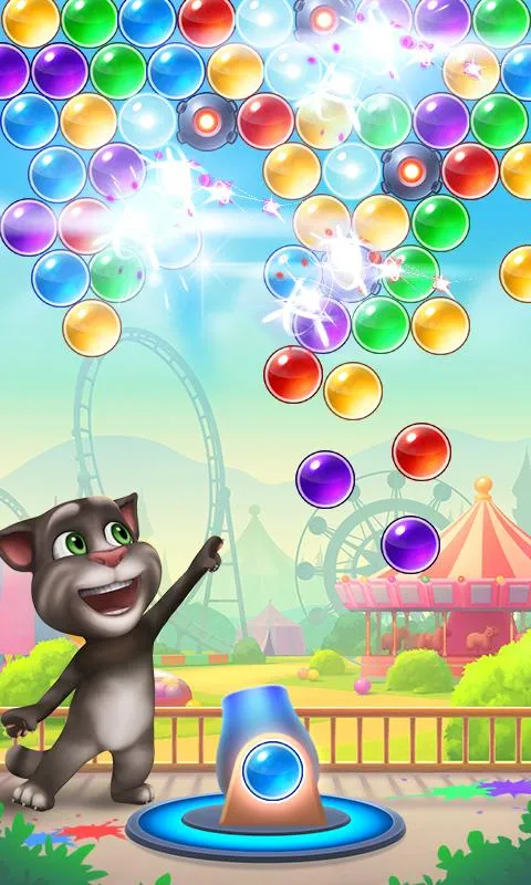 Говорящий Том: бабл-шутер v1.5.3.20 APK Мод (Много денег) Screenshot 3