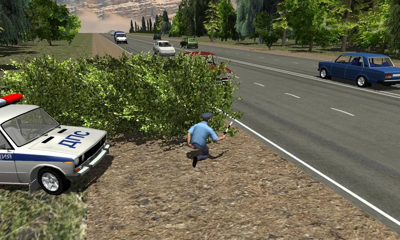 Симулятор русского гаишника 3D [мод: много денег] Screenshot 4